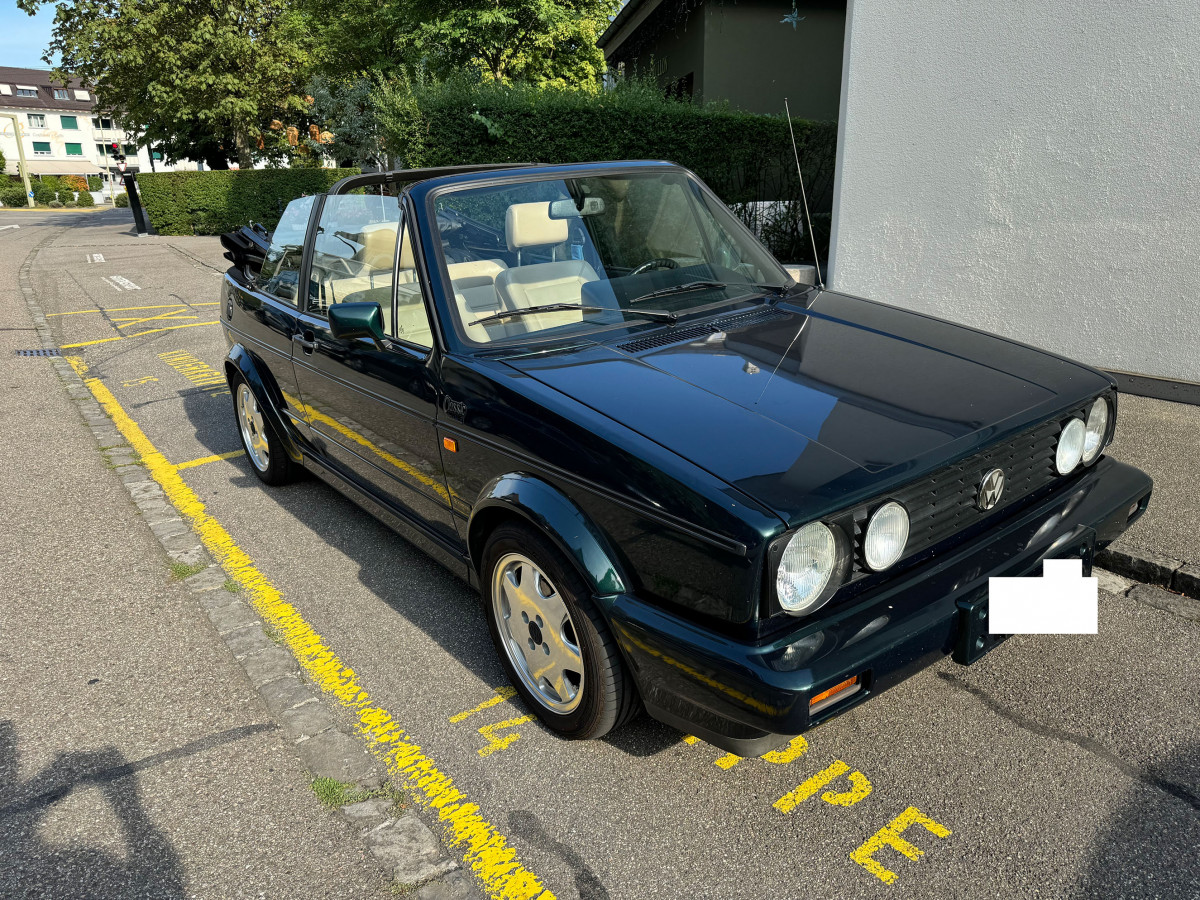 VW Golf Cabrio. 04.1992, Karmann Edition (Veteranenfahrzeug)