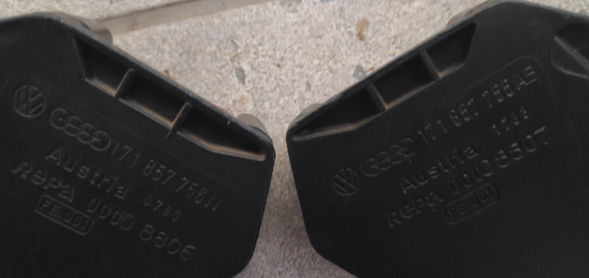 Teilenummern Gurtschlösser