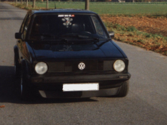 Die Wurzel des Hobbys...mein erstes Auto...ein 80er GTI