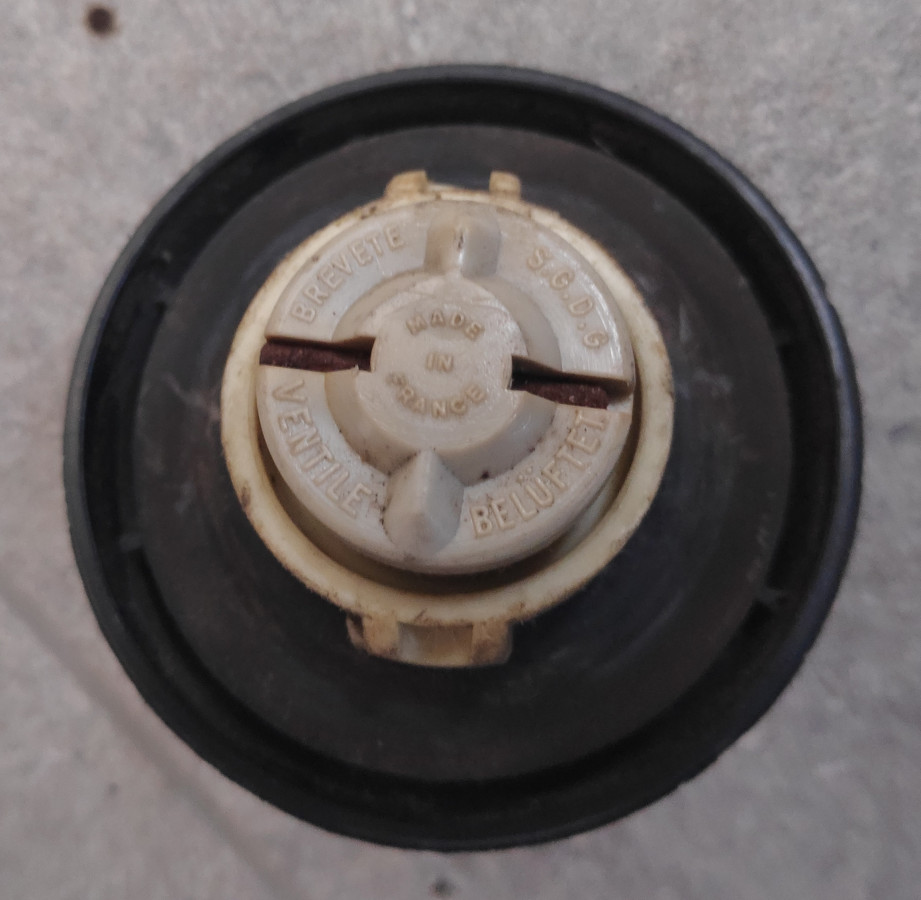 Tankdeckel Rückseite