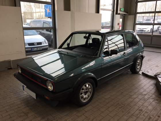 GTI Neulack VW Werkstatt