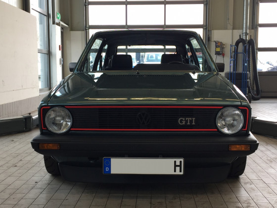 GTI Neulack VW Werkstatt